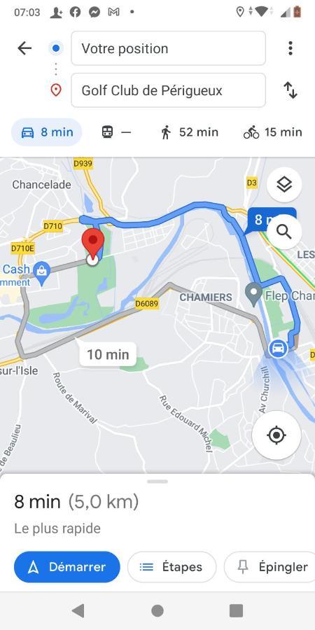 Chambre Cesar B&B- Au 1Er - Villa Chaumonty Périgueux Eksteriør bilde